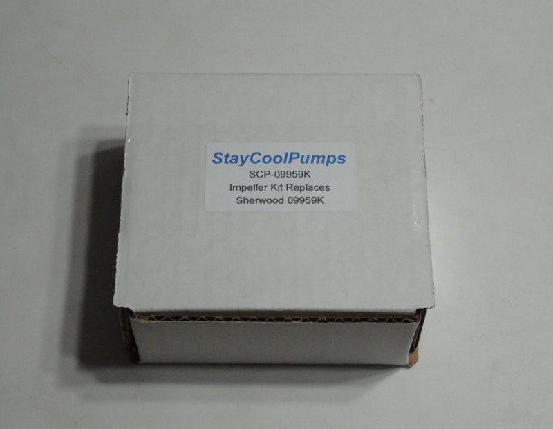 StayCoolPumps SCP-09959K Impeller Kit Replaces Sherwood 09959K, 11148 Jabsco 18838-0001 - Image 2